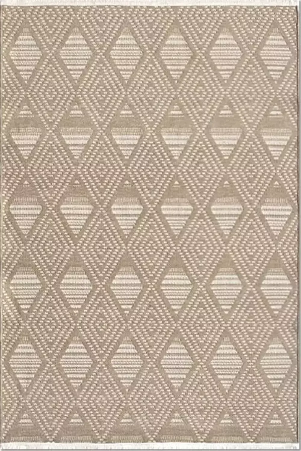 Aqua AU003 Bej Krem Şönil Kilim