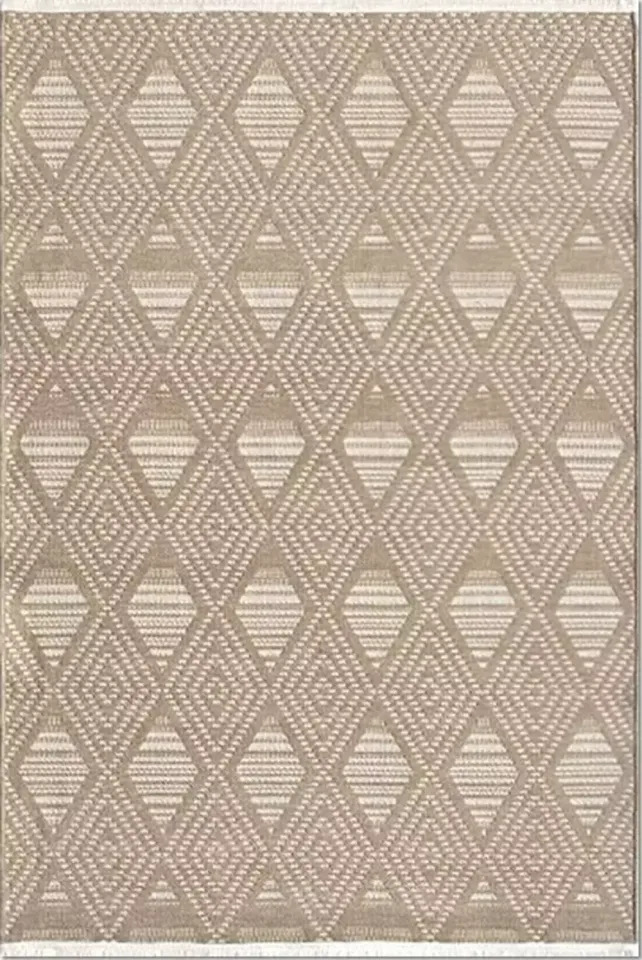 Aqua AU003 Bej Krem Şönil Kilim