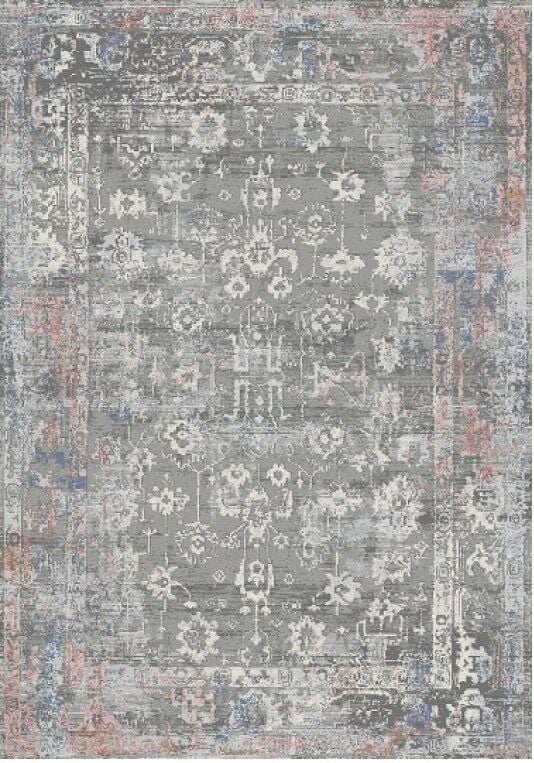 Gallery A0020 Gri Multi Viskon Akrilik Halı