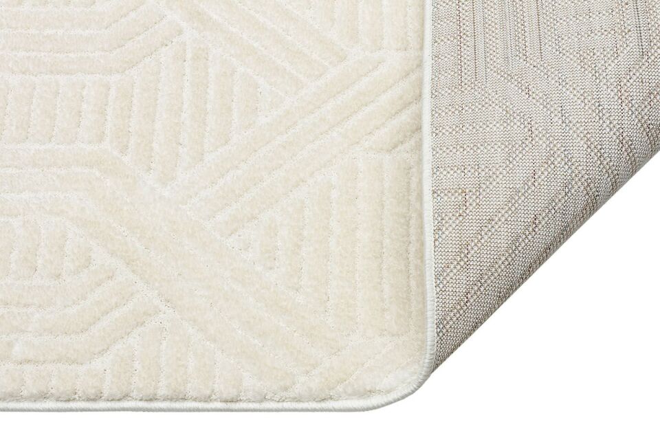 Vogue 10692F - Beyaz Yumuşak Dokulu Halı 200x290