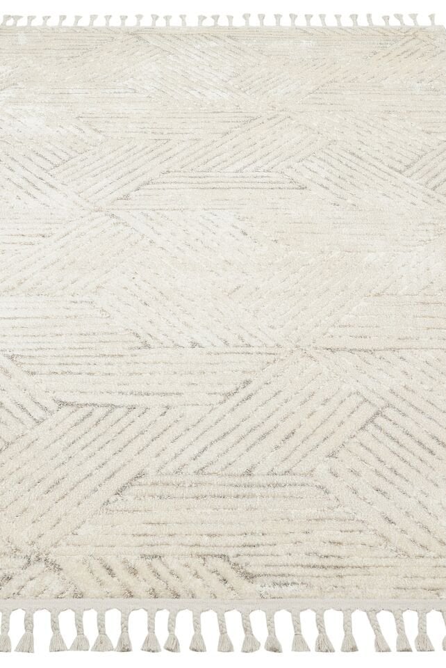 Vogue 11487C - Beyaz Yumuşak Dokulu Halı