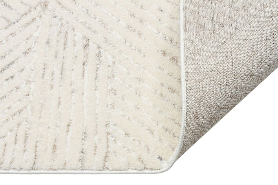 Vogue 11487C - Beyaz Yumuşak Dokulu Halı 80x150