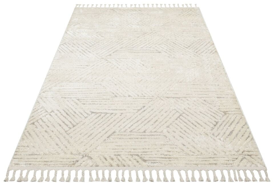Vogue 11487C - Beyaz Yumuşak Dokulu Halı 200x290
