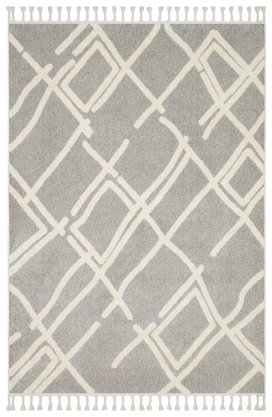 Vogue 11891A - Gri Yumuşak Dokulu Halı 200x290