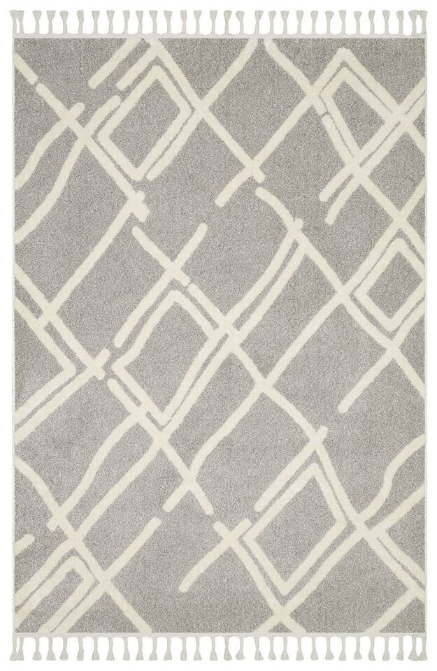 Vogue 11891A - Gri Yumuşak Dokulu Halı 200x290
