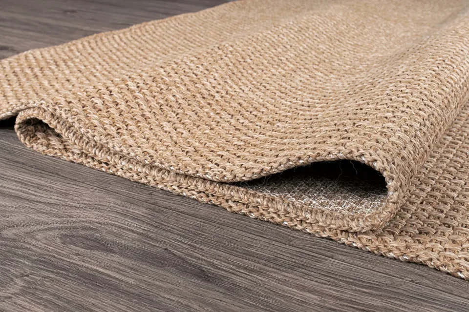 Doku DH001 - Kahverengi Hav Toz Vermez Dokuma Kilim 100x200