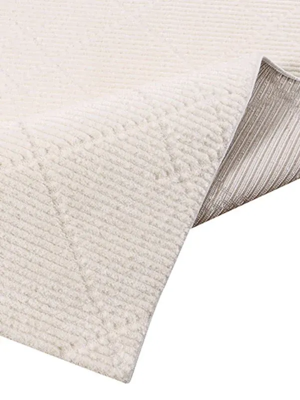 Uomo 1056A Krem İskandinav Halı