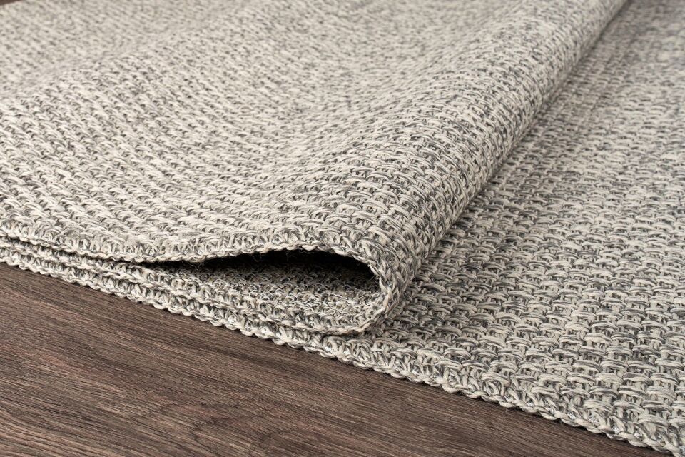 Doku DH003 - Gri Hav Toz Vermez Dokuma Kilim 100x300