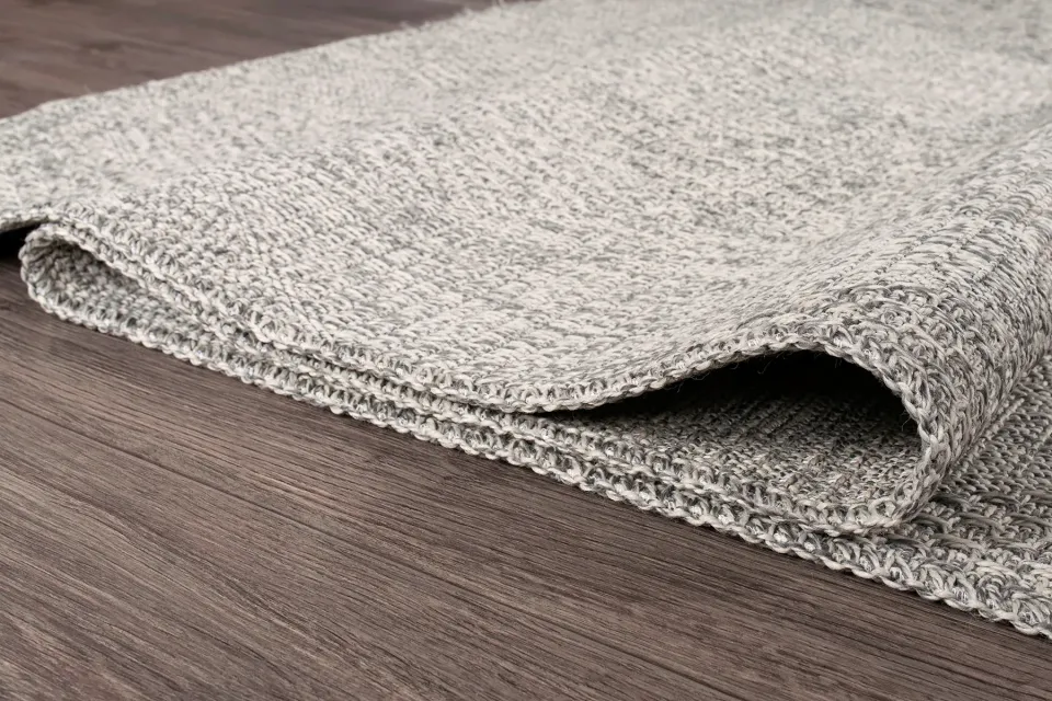 Doku DH004 - Gri Hav Toz Vermez Dokuma Kilim 120x180