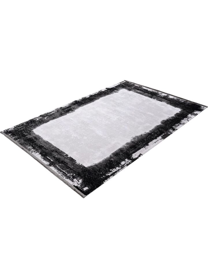 Monet MT40B Beyaz Gri Siyah Halı