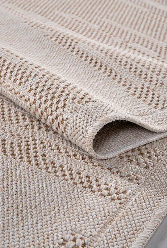 Doku DH007 - Bej Hav Toz Vermez Dokuma Kilim 100x200