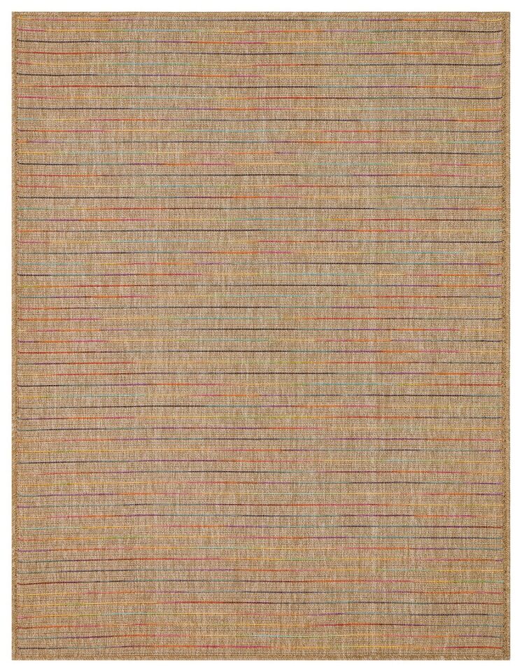 Doku DH009 - Çok Renkli Hav Toz Vermez Dokuma Kilim 80x300