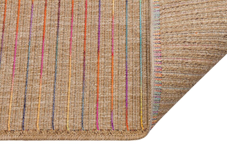 Doku DH009 - Çok Renkli Hav Toz Vermez Dokuma Kilim 160x230