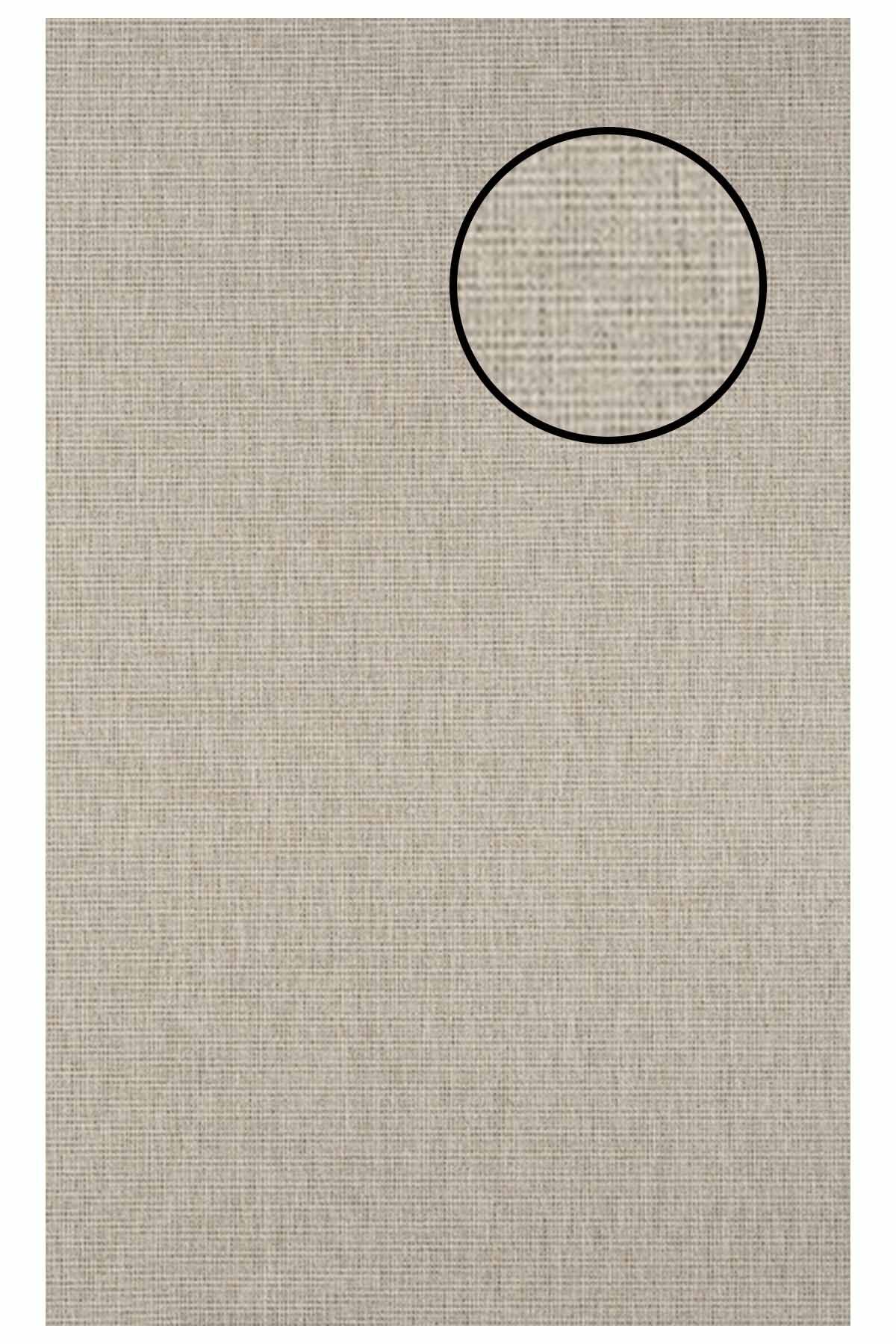 4662 Krem Düz Dokulu Sisal Halı Bordürsüz - 120x180