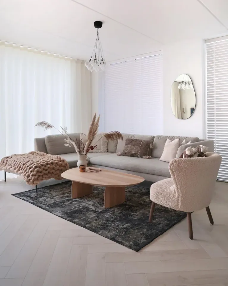 Teos 503 Antrasit Şönil Kilim