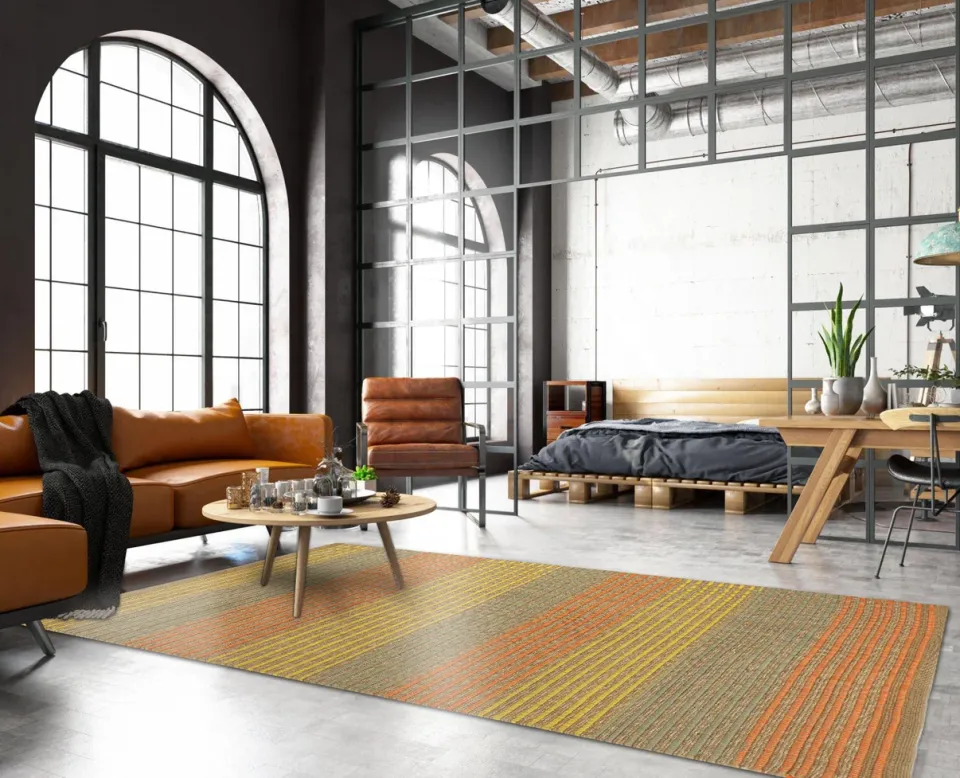 Multi 697 Bej Multi Jüt Kilim