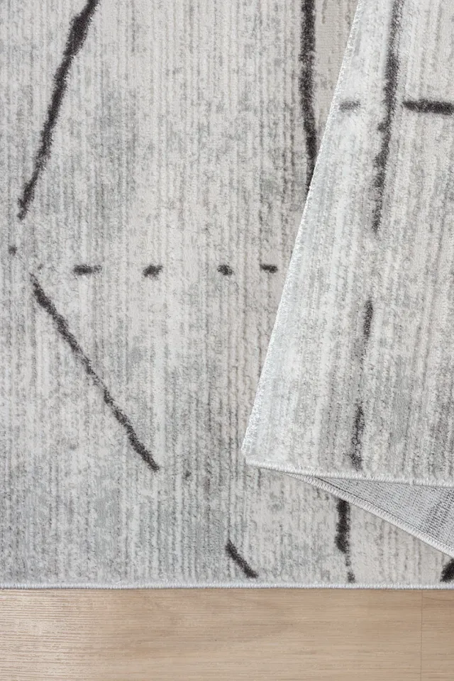 Kadifem KD002 - Gri Yumuşak Dokulu Halı