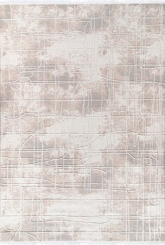 Boyut BY009 - Bej Yumuşak Dokulu Halı 160x230