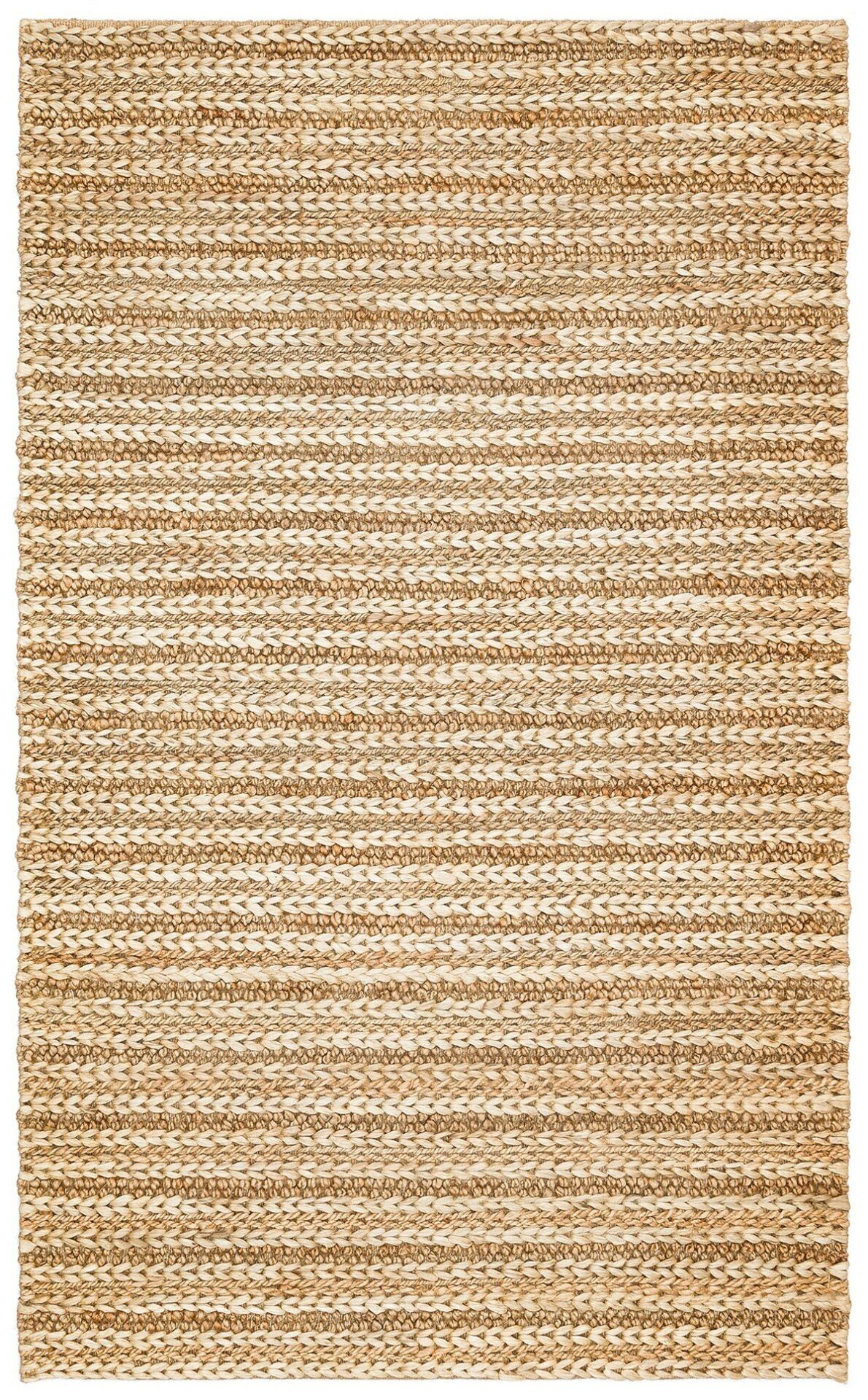 Netra S-1152 Natural El Dokuma Doğal Jüt Hasır Halı