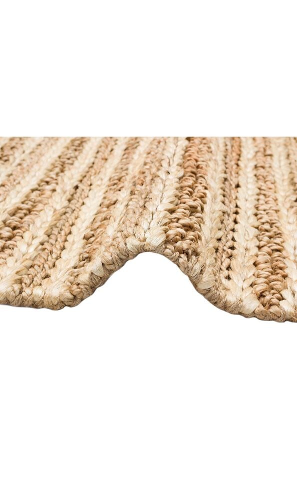 Netra S-1152 Natural El Dokuma Doğal Jüt Hasır Halı