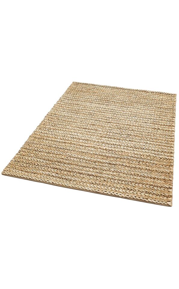 Netra S-1152 Natural El Dokuma Doğal Jüt Hasır Halı