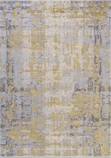 Inspirations 0651F Gri Gold Akrilik Halı 160x230