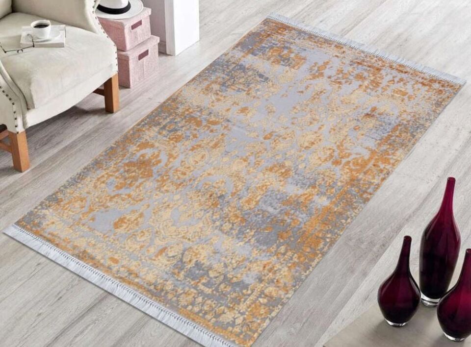 Inspirations 0650E Gri Terra Akrilik Halı 120x180