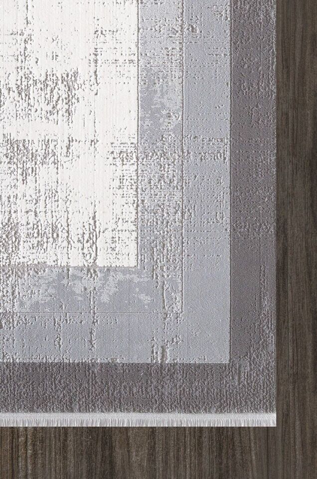 Murano 01359A Krem Gri Halı 80x300