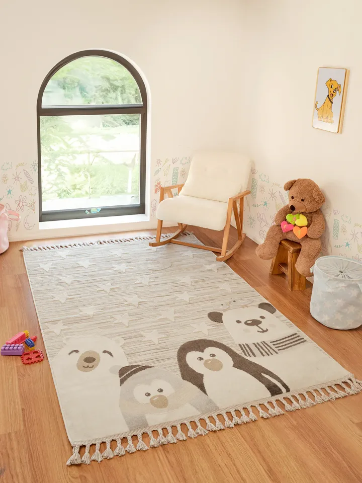 Kids KI002 Multi Yumuşak Dokulu Halı