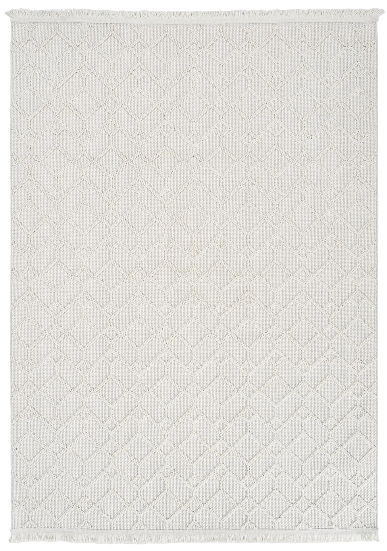 Bohem 383 Lime Krem İskandinav Halı 160x230
