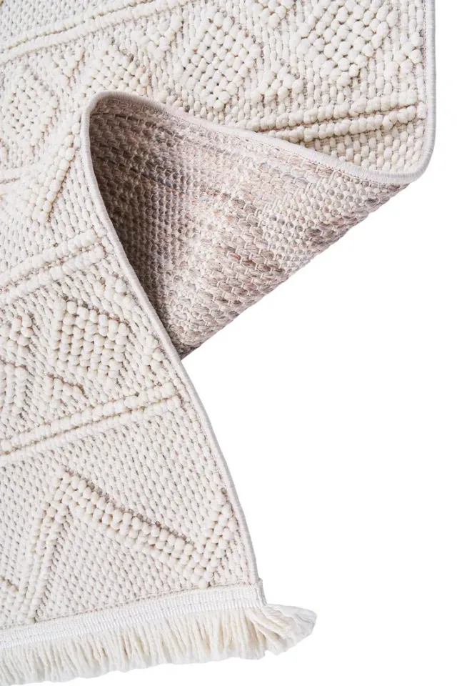 Bohem 385 Mastic Krem İskandinav Halı