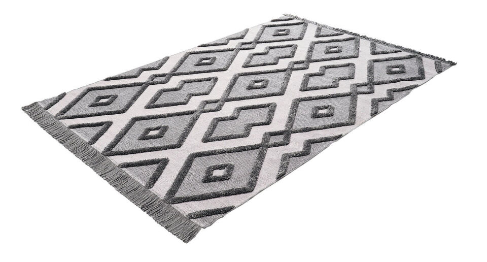 Matrix 752 Gri Antrasit İskandinav Halı 160x230