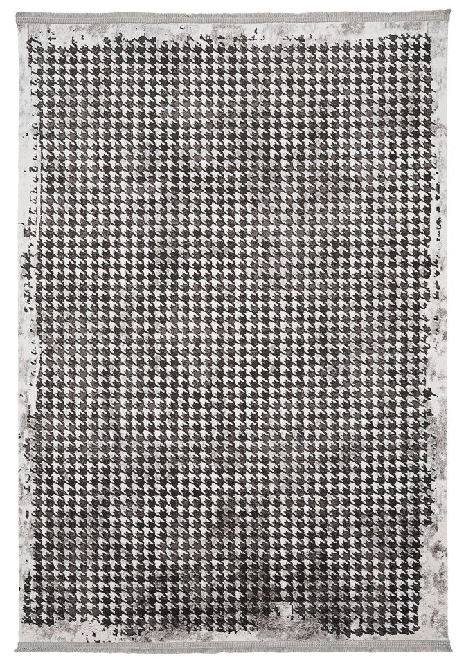 Quadro 3702 Antrasit Gri Akrilik Halı 120x180