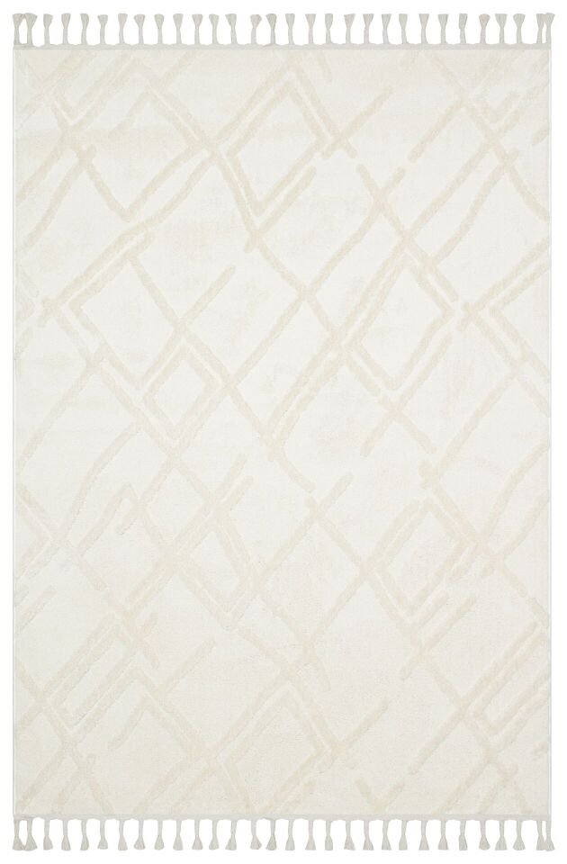 Vogue 11891A - Bej Yumuşak Dokulu Halı 100x200