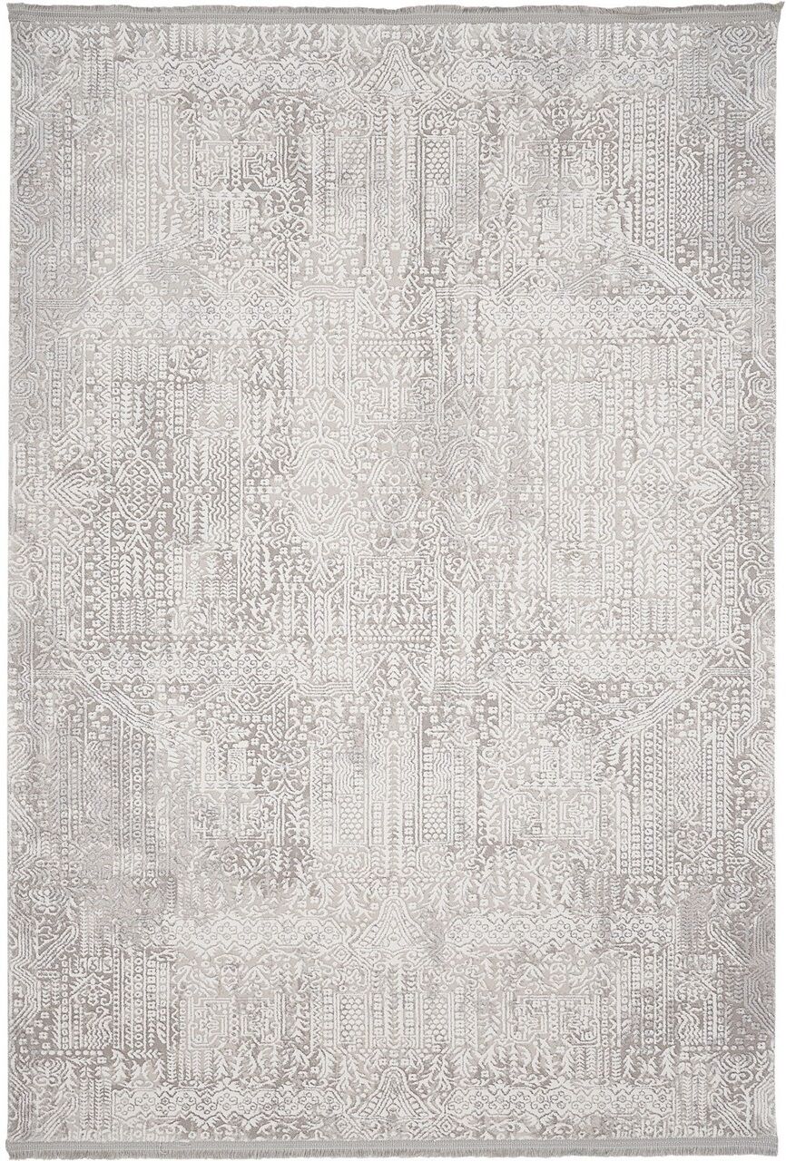 Quadro 3709 Gri Vintage Akrilik Halı