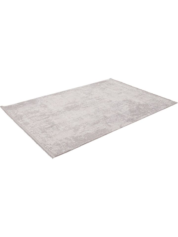 Quadro 3709 Gri Vintage Akrilik Halı