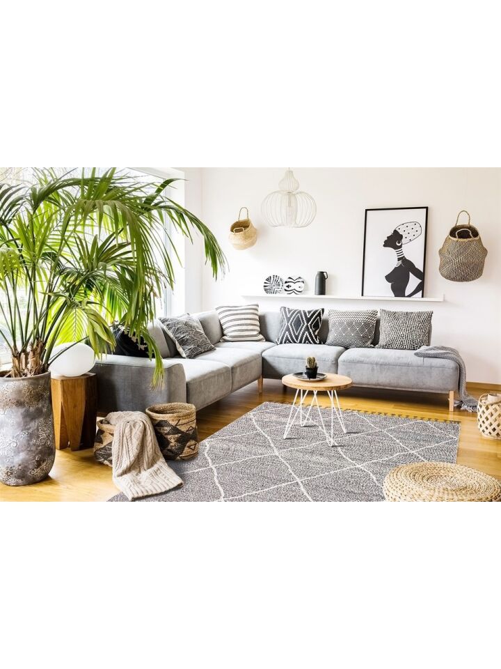 Soho SH02 Antrasit Gri Hav Toz Vermez Halı