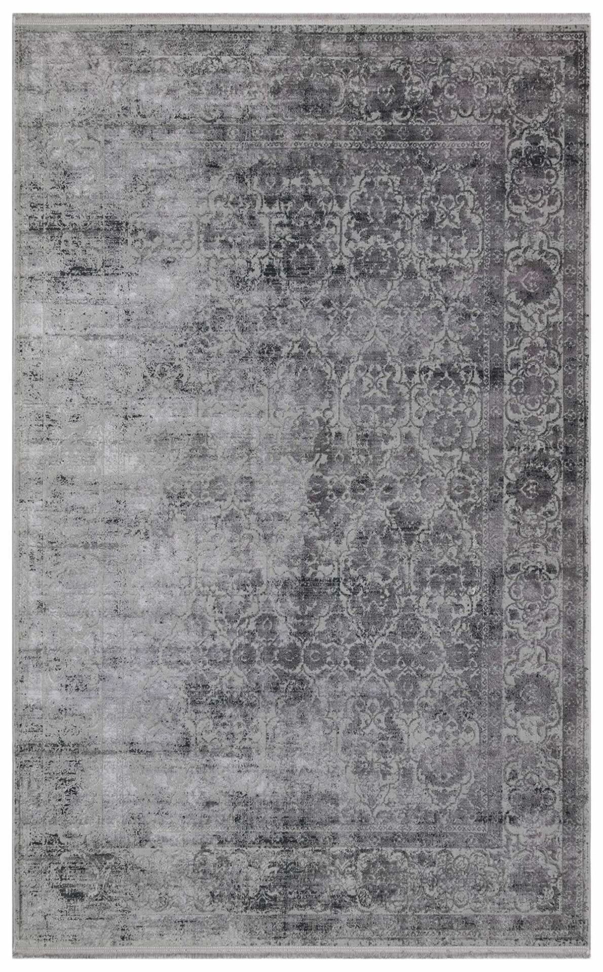 Verona Dyed Vrd 01 Gri Yumuşak Dokulu Halı