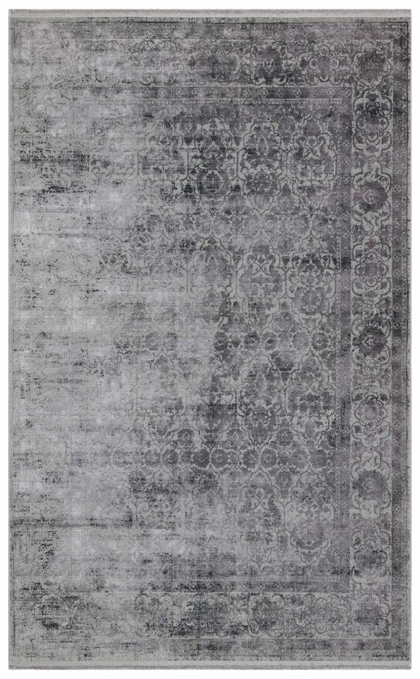 Verona Dyed Vrd 01 Gri Yumuşak Dokulu Halı