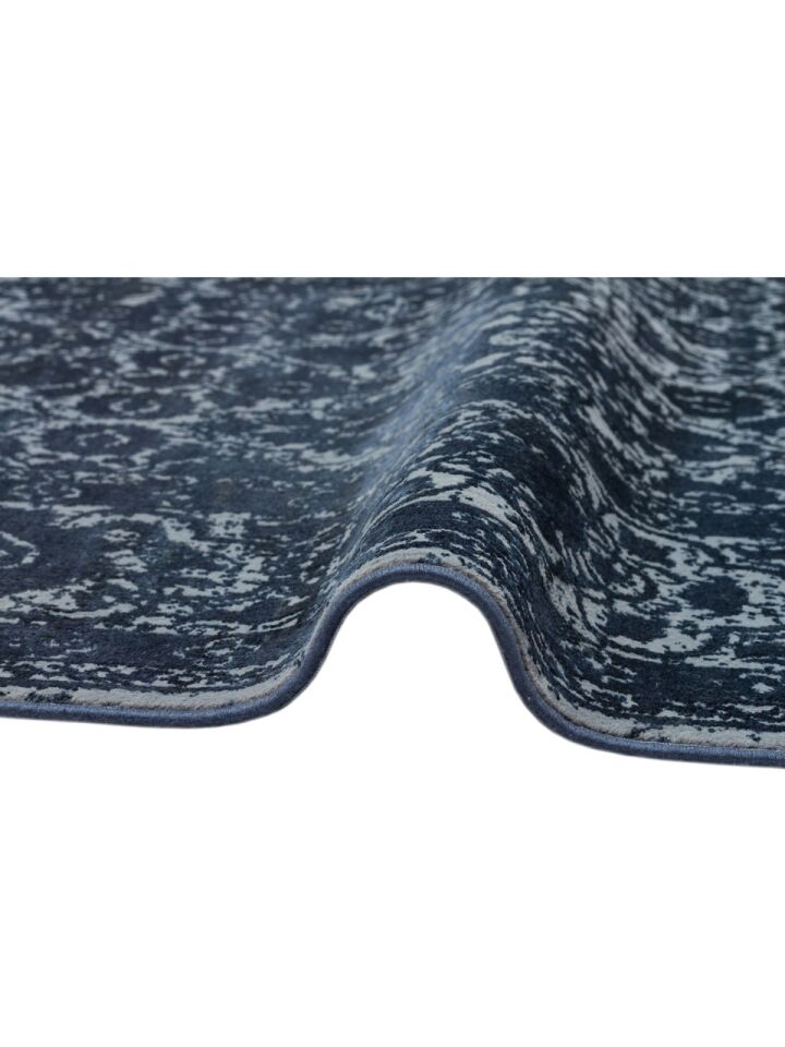 Verona Dyed Vrd 01 Mavi Yumuşak Dokulu Halı