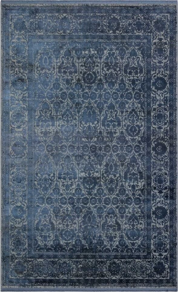 Verona Dyed Vrd 01 Mavi Yumuşak Dokulu Halı